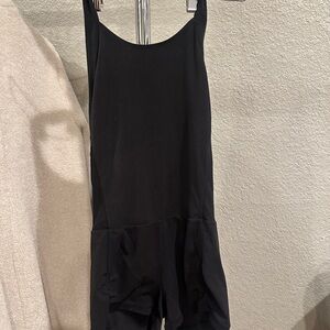 Athleta Black Athletic One Piece Swimsuit